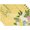 Yellow, variant on Moderong Blue Rabbit Bunny Eggs Flowers Easter Placemats Set of 4, 12x18 Inch Seasonal Spring Holiday Table Mats for Party Kitchen Dining Decoration