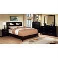 thumbnail image 3 of Furniture of America Jenners 2 Piece Queen  Bookcase Bedroom Set in Espresso, 3 of 3