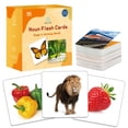 thumbnail image 1 of Tarjetas didácticas ALSOLIFE, 100 sustantivos, vocabulario para niños pequeños de 2 a 3 años, 1 of 7