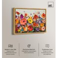 thumbnail image 2 of Impasto Flowers Canvas Floral Art by Art Remedy, Gold Frame, 36" x 30", 2 of 7