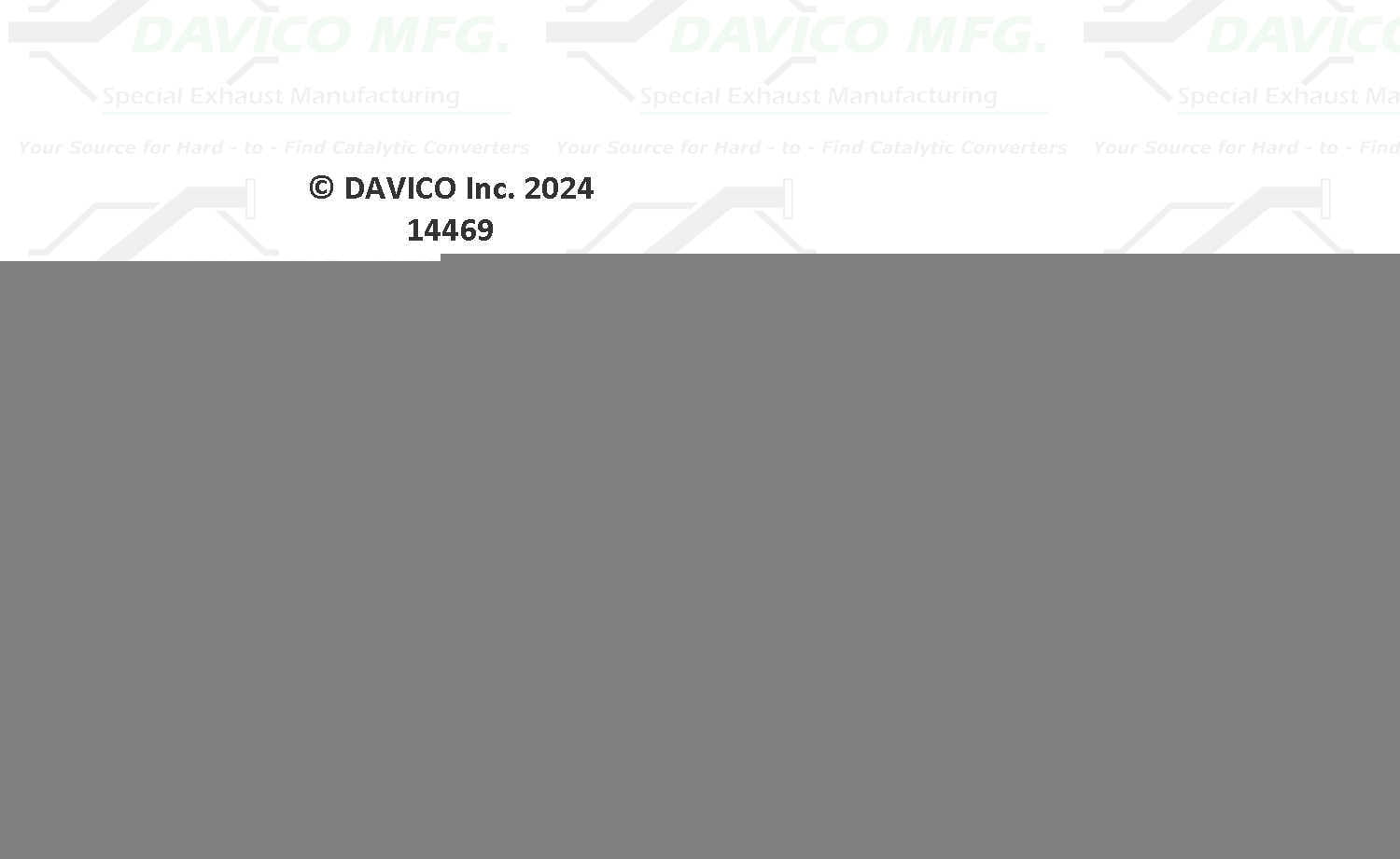 Davico Mfg 14469 Direct-Fit Catalytic Converter