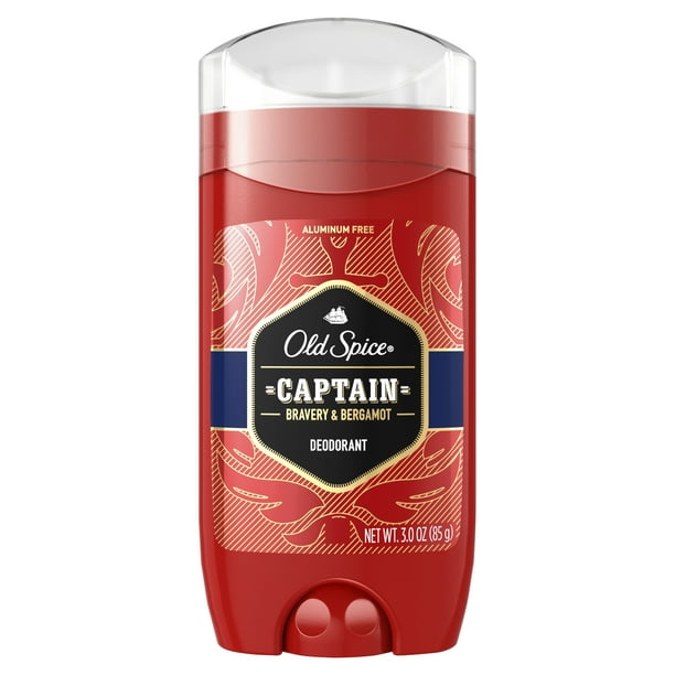 Old Spice Red Collection Captain Scent Deodorant for Men 3.0 oz