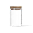 thumbnail image 2 of Ounissouiy Paquete de 3 frascos de vidrio Botella sellada Almacenamiento de galletas Hogar Cocina Granos de especias Bolsa de té Latas de Cocina y Comedor, 2 of 6