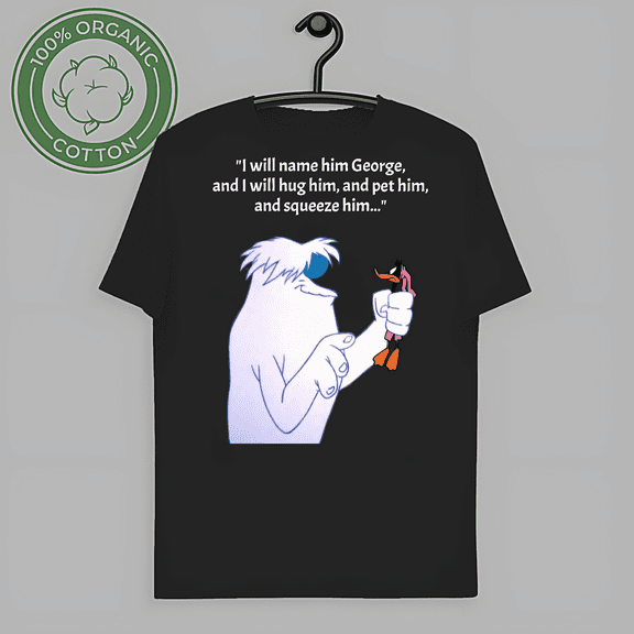 RARE Hugo The Abominable Snowman Tee, I Will Name Him George Tshirt-TH60016
