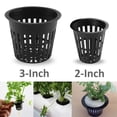 thumbnail image 3 of GROWNEER 50 Packs 2 Inch Garden Slotted Mesh Net Cups, Heavy Duty Net Pots with 50 Pcs Plant Labels, Wide Lip Bucket Basket for Hydroponics, 3 of 6
