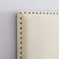 thumbnail image 4 of Linon Contempo Full/Queen Wood Upholstered Headboard in Natural, 4 of 9