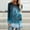Blue, variant on BLTIBY Christmas Sweatshirt for Women Crewneck Christmas Tree Printed Long Sleeve Sweater Blouse Xmas Holiday Party Pullover Tops Navy L
