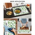 thumbnail image 5 of Large Induction Cooktop Protector Mat Saint Patrick's Day Stove Top Covers for Electric Stove, Spring Lucky Shamrocks Grass Decorative Stove Burner Cover Mats, Glass Top Stove Cover, 5 of 7