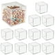 thumbnail image 1 of 12 mini cajas cuadradas de acrílico, cubos de acrílico transparente, caja de almacenamiento cuadrada pequeña, contenedor de dulces transparente, caja de regalo transparente, pequeño organizador para a, 1 of 6