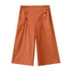 thumbnail image 3 of WILLBEST Pantalones Casuales elegantes para Mujer, de Cintura Alta, Ajustados, de Pierna Ancha, Recortados, para Uso Diario y Uso Diario. Extra Grande, 3 of 3