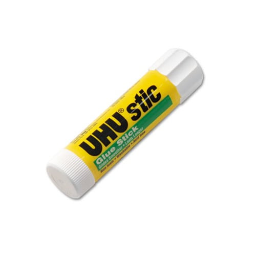 Stic Permanent Glue Stick 0.29 oz, Dries Clear