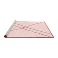 thumbnail image 2 of Ahgly Company Machine Washable Indoor Square Solid Red Modern Area Rugs, 3' Square, 2 of 4
