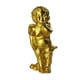 thumbnail image 4 of Estatua de angelito, escultura artística, adorno coleccionable, figura de resina para repisa Oro, 4 of 9