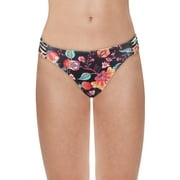 Nanette Lepore Womens Alana Floral Strings Swim Bottom Separates