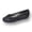 Black, variant on Lizzy Women Wide Width Casual Flat/Skimmer for Everyday BLACK 8