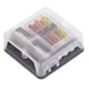 thumbnail image 5 of Bloque de 6 vías caja de cuchillas de entrada de 100 A alta seguridad 12 V-24 V CC multiusos con indicador LED para barco ANGGREK Otros, 5 of 8