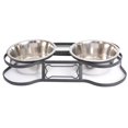 thumbnail image 1 of Iconic Pet 92048 Heavy Duty Pet Double Conception d'Os de Dîner - 64 oz., 1 of 1