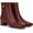 Berry Red, variant on Women's Noah Square Toe Ankle Boot Berry Red 8M