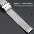 thumbnail image 2 of o0Q 22mm Stainless Steel Thick Mesh Watch Band Quick Release Adjustable h0Z Heavy Duty Watch Strap W, 2 of 5