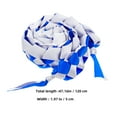 thumbnail image 2 of Raindrops 2Pcs Lightweight Blue Graduation Lei Ribbon Cords for Dress and Ceremony Decor, 2 of 8