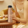 thumbnail image 3 of 1X Large Capacity Stainless Steel Thermos Cup,Large Capacity Stainless Steel Thermos Cup 550Ml Gold,18.5 Oz Insulated Water Bottle Double Walled Vacuum Stainless Steel Water Bottle, 3 of 8