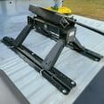 thumbnail image 3 of Kojem Gooseneck Ball Plate for 5th Wheel Rails Gooseneck Adapter Trailer Hitch w/ Rails, 3 of 9