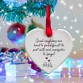 thumbnail image 5 of TERGAYEE Christmas Heart Shaped Hanging Decoration, Christmas Tree Hanging Christmas Decorations, Gifts for Neighbors Greate to Creating a Festive Atmosphere, 5 of 6