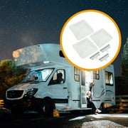 Kojem 14'' Universal Roof Vent Cover for RV Trailer Camper Motorhome Waterproof Roof Vent Lid Trailer Ventline 3Pcs White
