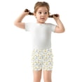 thumbnail image 5 of joogoo Paris Towels Floral Girls Lined Shorts Bike Dance Bottoms 4T, 5 of 7