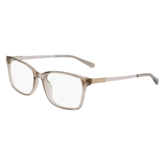 Shinola Flexon Rectangular Eyeglasses SH37003 278 Crystal Fog 53mm