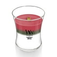 thumbnail image 3 of WoodWick Winter Garland Scented Trilogy Medium Hourglass Candle, Crackles at it Burns, Perfect for Gifting, 9.7oz, 3 of 5