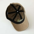 thumbnail image 4 of Kids Sun Hats Kids Toddler Boys Summer Adjustable Breathable Lightweight Baseball Cap with Digger Embroidered Boys Sun Hat Khaki 2 Years-8 Years, 4 of 6