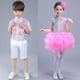 thumbnail image 5 of Disfraces de actuación para niños Falda de princesa de hada de las flores para niñas Falda de baile para niños Vestido de coro de estudiantes Falda con bolsa de pastel, 5 of 6