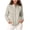 Beige, variant on Jackets for Women Trendy Stand Collar Long Sleeve Zip Up Jacket with Pockets Solid Color Ribbed Cuffs and Hem Casual Outerwear