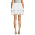 thumbnail image 3 of Time and Tru Women's Mini Skirt, 3 of 5