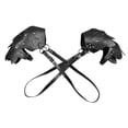 thumbnail image 2 of Runquan Medieval Shoulder Pauldron Chest Harness for Costume Accessory Halloween Men Black, 2 of 8
