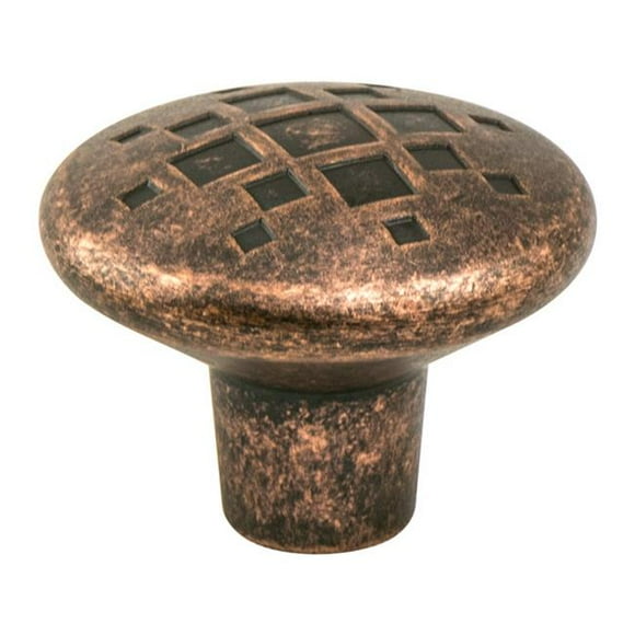 Berenson 7117-1RC-C 1.312 in. dia. Overture Knob with Rustic Copper