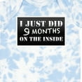 thumbnail image 4 of Inktastic 9 Months on the Inside Boys or Girls Baby Bodysuit, 4 of 5