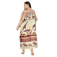 thumbnail image 4 of Oussum Women Plus Size Caftan Dress Long Maxi Kaftan Dress, 4 of 5