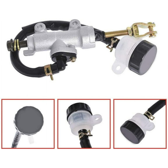 OTTULUR Rear Brake Master Cylinder Reservoir Replacement for 50cc 70cc 110cc 125cc Yerfdog 150,Xmachine 125,2008 Hyosung gt250r