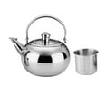 thumbnail image 1 of Tea Kettle Stainless , Metal Teapot With Infusers For Loose Tea Strainer ware For Home Kitchen Utensil Safe, 1 of 8