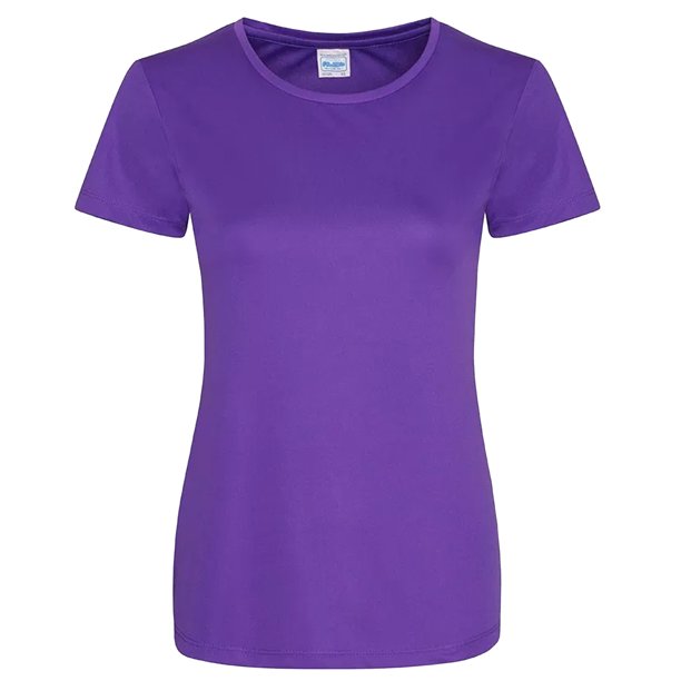 AWDis Just Cool - Camiseta suave para mujer (Púrpura)