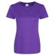 thumbnail image 1 of AWDis Just Cool - Camiseta suave para mujer (Púrpura), 1 of 2