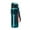 Green, variant on Sports Water Bottles with Removable Straw Leak-proof Flip Top Lid, Water Bottles with Strap for School, Fitness, Gym, Outdoor (Black)
