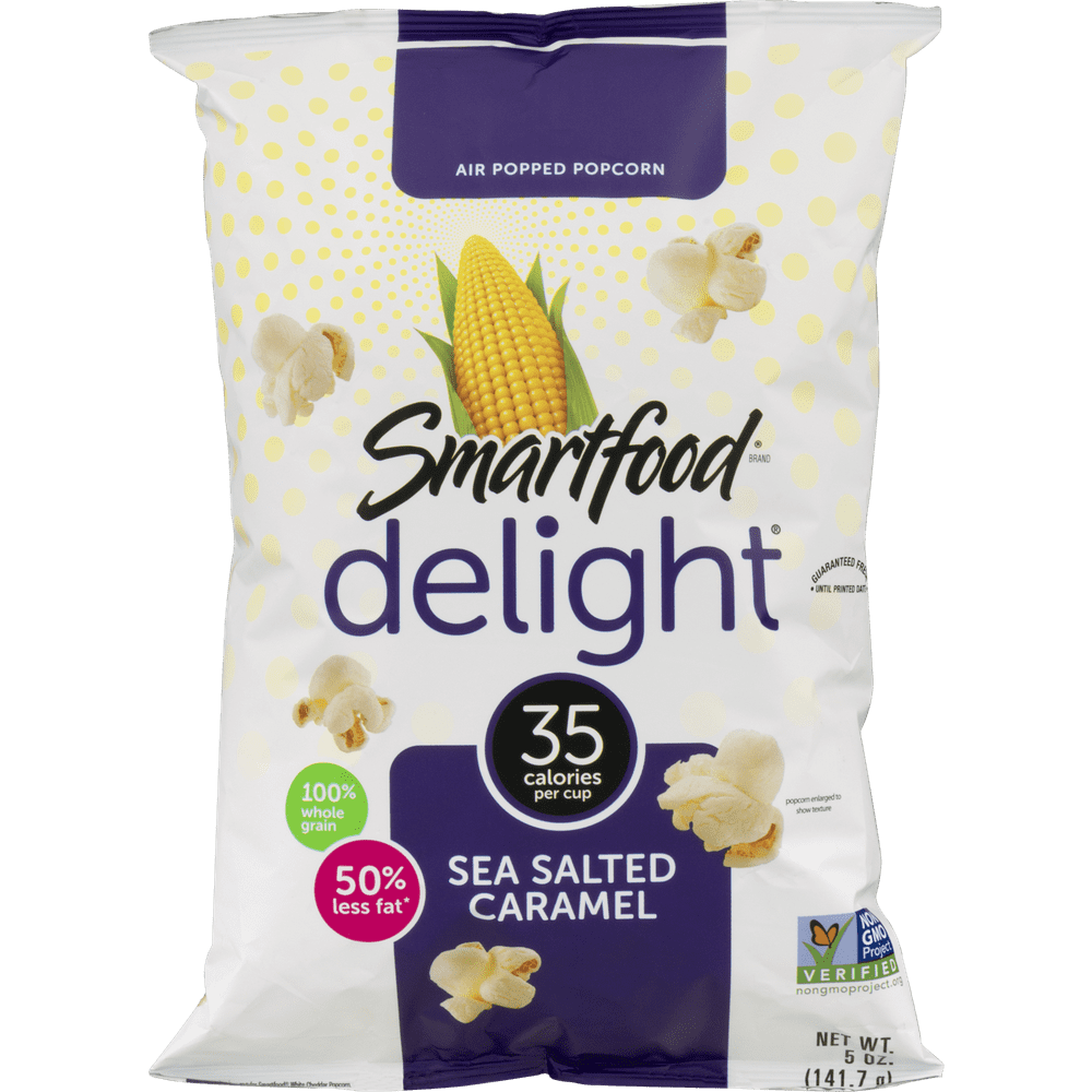 Smartfood Delight Sea Salted Caramel Popcorn, 5 Oz.