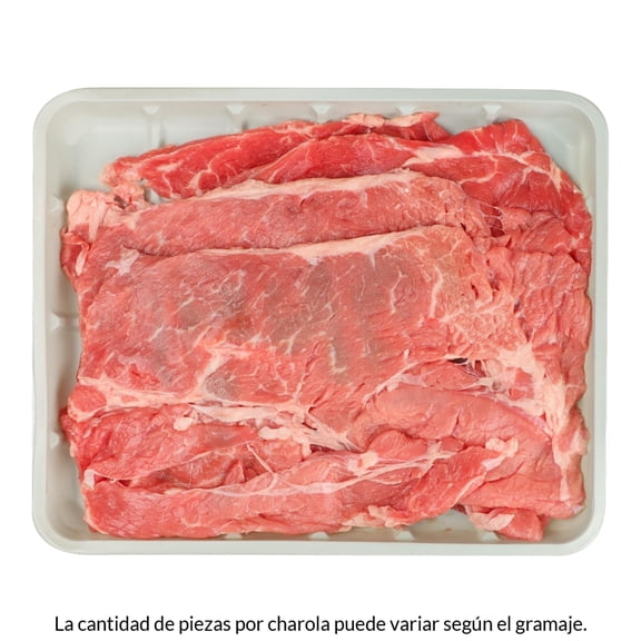 Carne de res para asar por kg  peso aprox por charola 700 a 800 g