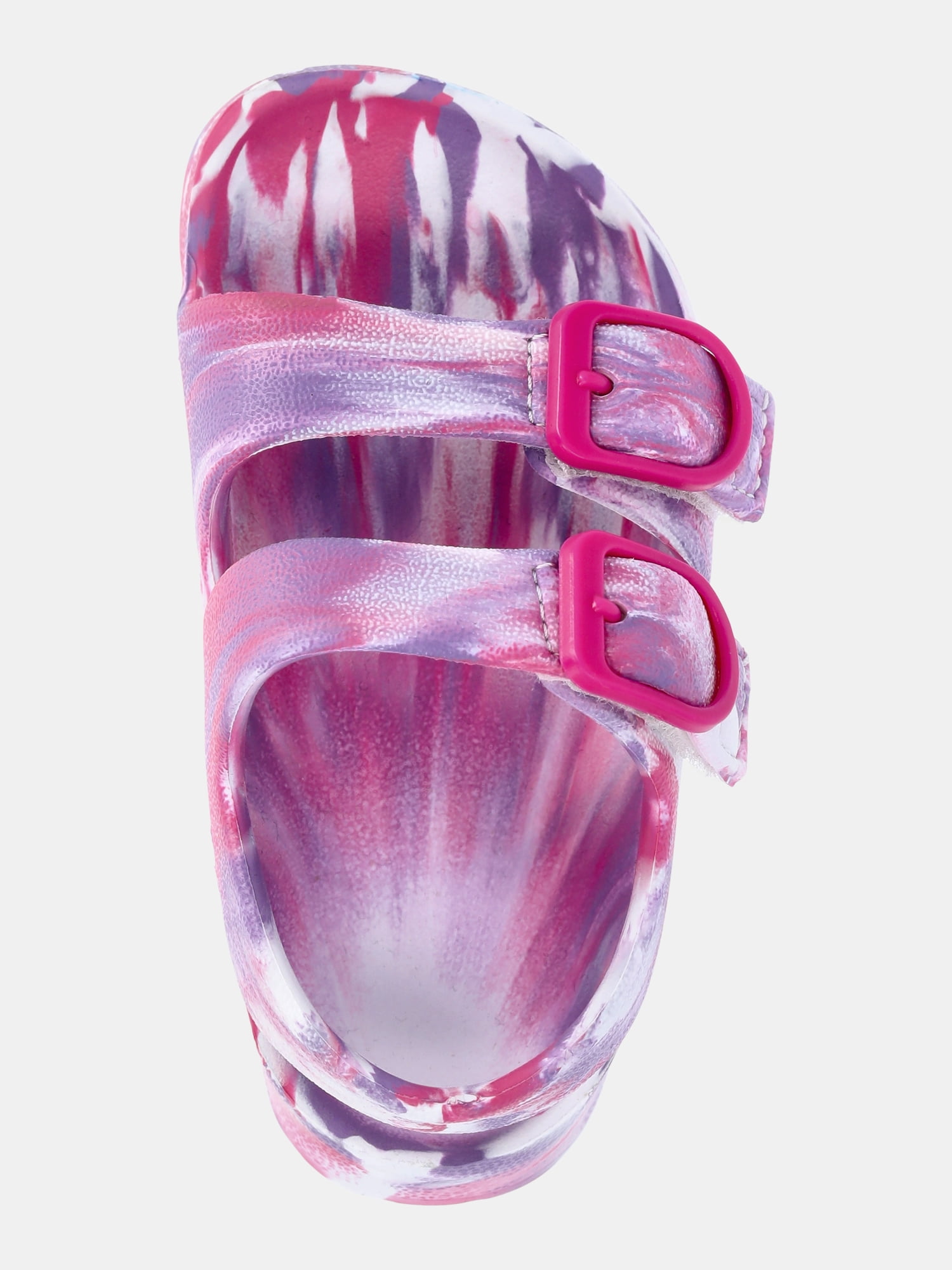Wonder Nation Baby Girls Two Buckle Sandals