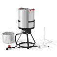 thumbnail image 1 of Freidora profunda Feasto 28 L con olla y quemador para cocina al aire libre, 1 of 7
