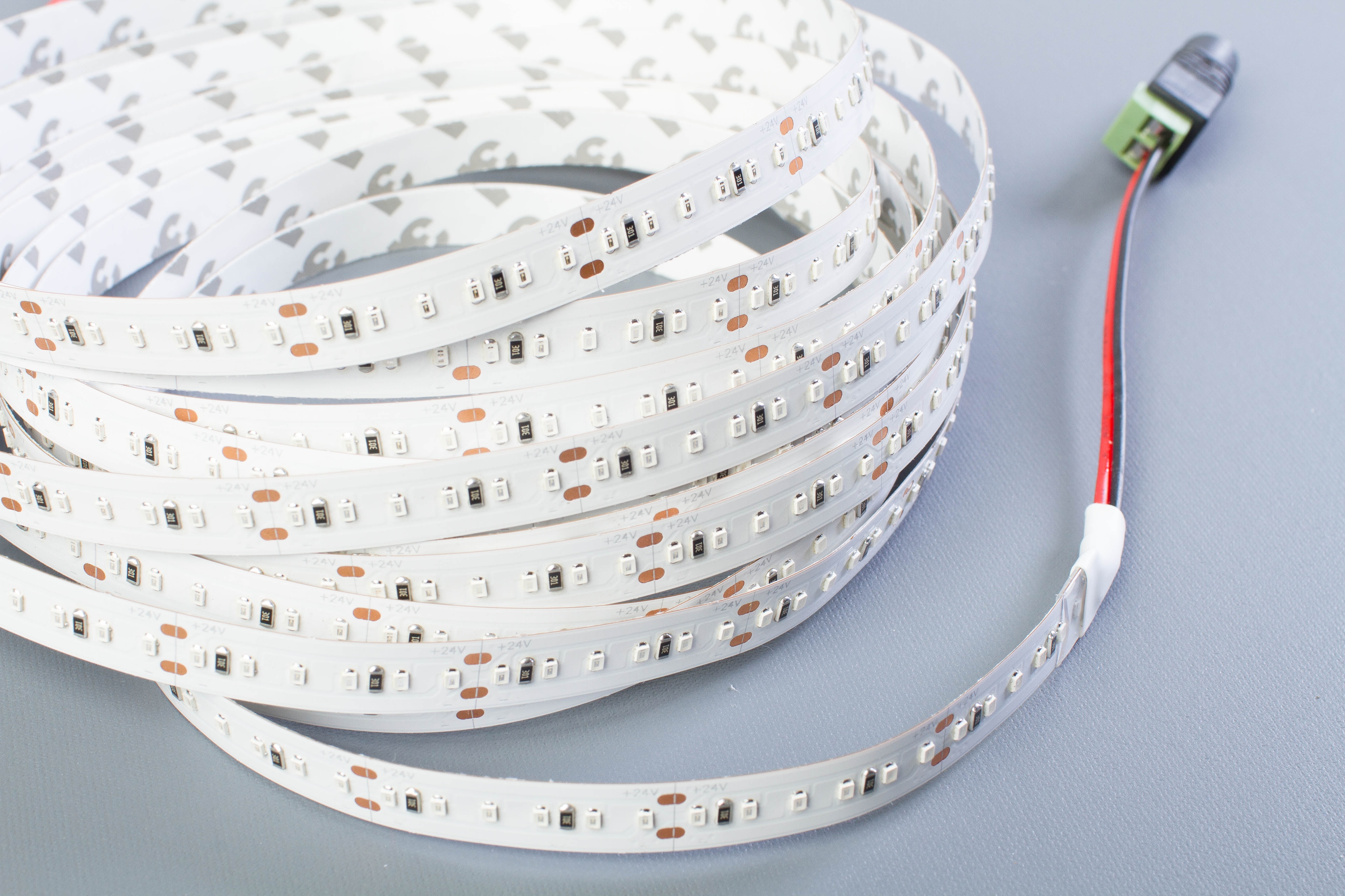 LEDUPDATES 2216 LED STRIP Light CRI 90 HIGH Brightness Warm white 3000K with 24v UL Listed Power Supply