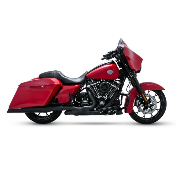 Vance & Hines Power Duals Black Header System (46371)
